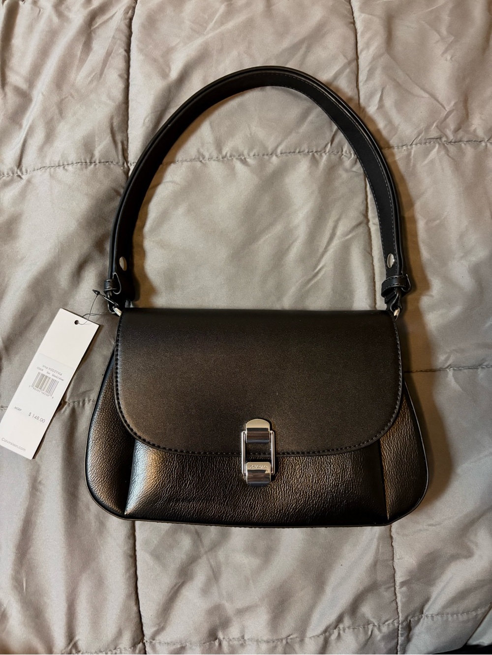 Black Calvin Klein Shoulder Purse
